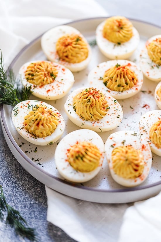 Easy Deviled Eggs Recipe l health foods diets