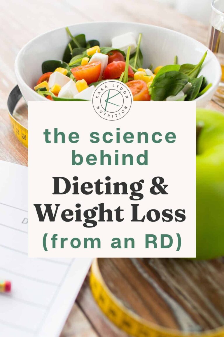 The Science on Weight-reduction plan and Weight Loss