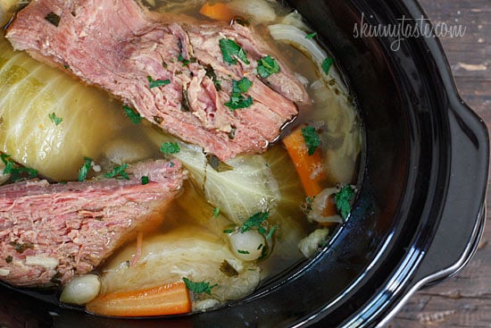 Crock Pot Corned Beef and Cabbage Recipe