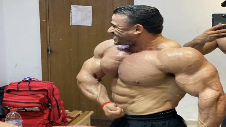 Bodybuilder Kamal Elgargni Displays Physique as He Seeks Return to Top of 212 Mr. Olympia Podium