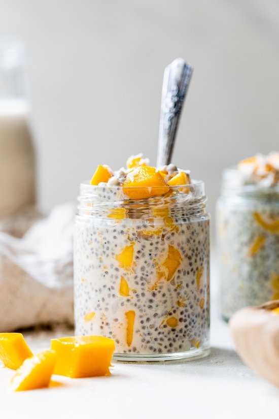 Mango Coconut Chia Pudding – health meals diets