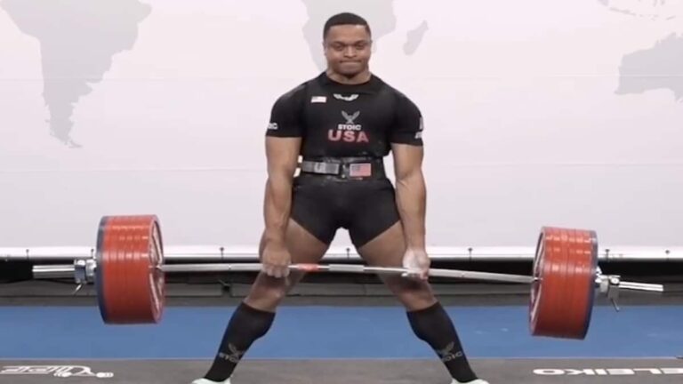 Powerlifter Chance Mitchell (93KG) Sets 2 World Records and Wins 2022 IPF World Championships