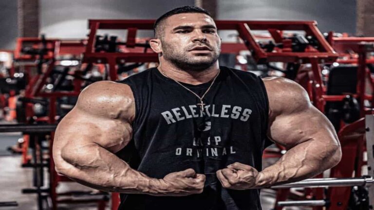 Derek Lunsford Pushes to the Limit With Rigorous Chest Workout