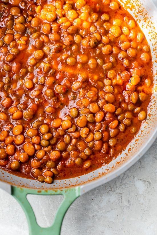 Gandules Guisados (Stewed Pigeon Peas)