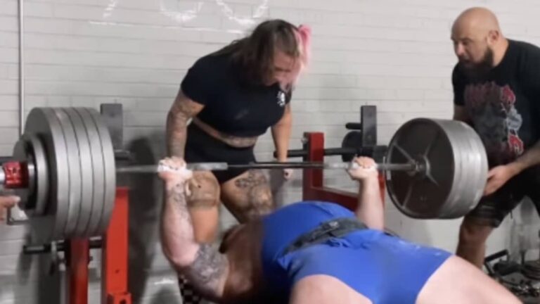 Andrew Hause (140KG) Totals 58 Kilos More Than His All-Time World Record in Training