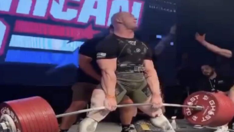 Powerlifter Danny Grigsby (125KG) Deadlifts 487.5 Kilograms (1,074.7 Kilos), Breaks All-Time Raw World Record