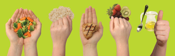 Use Hand Diet For Portion Control