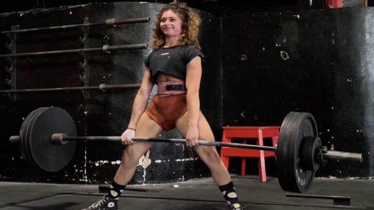 Watch Powerlifter Serena Abweh (45KG) Deadlift 3.4 Times Her Body weight for a Recent PR