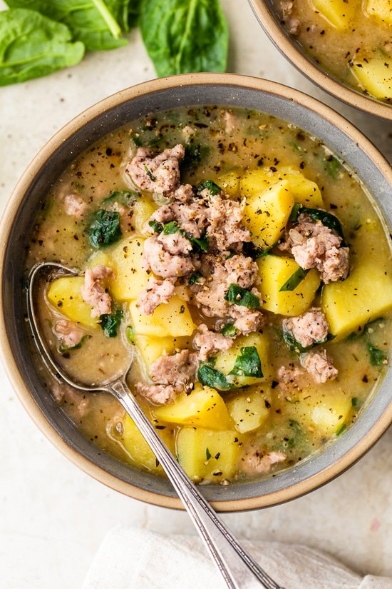 Creamy Sausage and Potato Soup