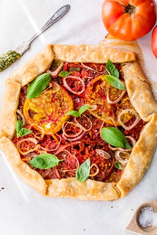 Heirloom Tomato Galette – health foods diets