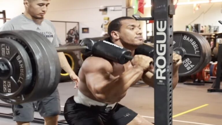 Larry Wheels Squats 495 Kilos For 15 Reps