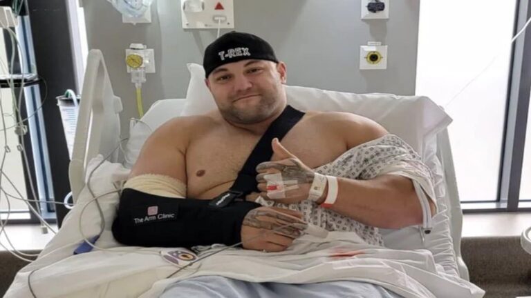 Strongman Evan Singleton’s 2022 Season is Over After Successful Bicep Surgery