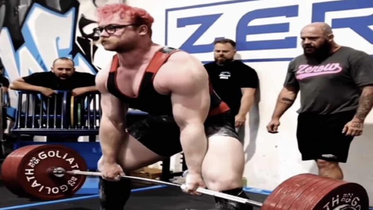 19-12 months-Old Powerlifter Theo Maddox (140KG) Sets 2 Teen World Records at 2022 APL Strength Quest II