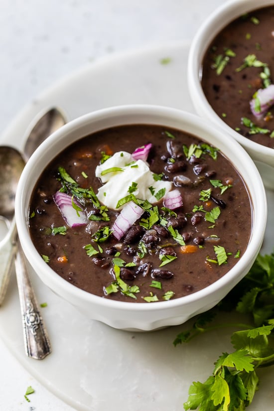 Black Bean Soup (Freezer Friendly)