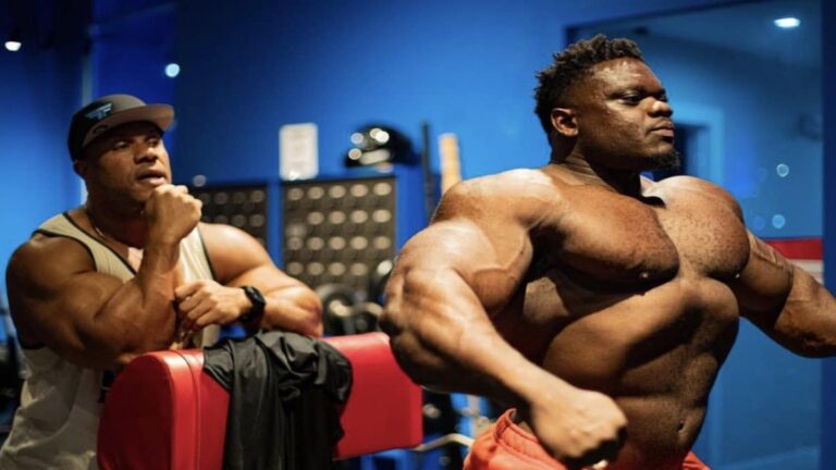 Bodybuilder Blessing Awodibu Takes Training Cues From 7-Time Mr. Olympia Phil Heath