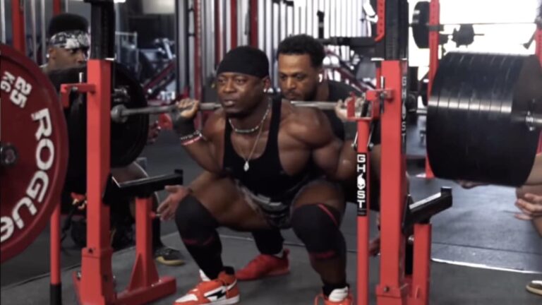 Russel Orhii Crushes a Recent 765-Pound Squat PR