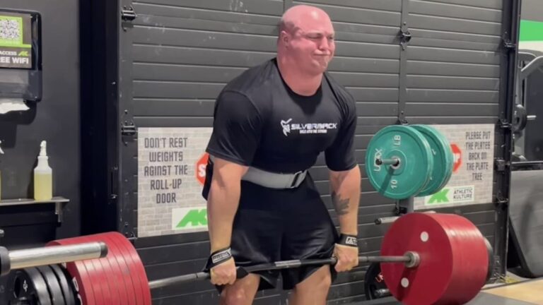 Watch Mitchell Hooper Crush a 488.6-Kilogram (1,075-Pound) 19-Inch Deadlift PR