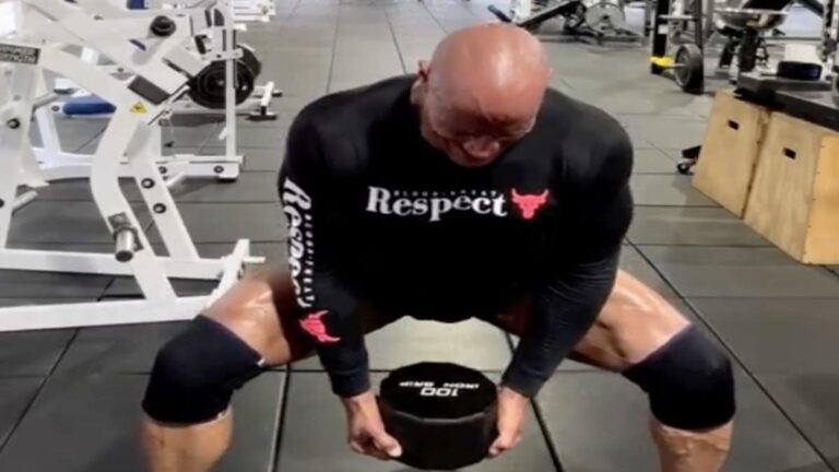 Dwayne “The Rock” Johnson Crushes 5 “Monster Sets” of a Leg Workout