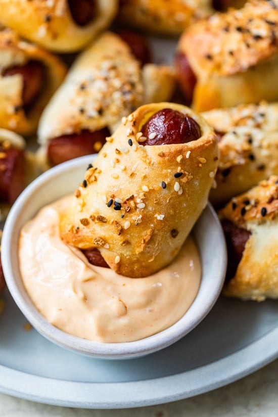 All the things Bagel Pigs in a Blanket