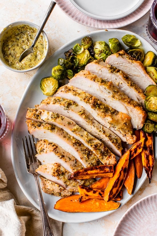 Sheet Pan Thanksgiving Dinner for 4