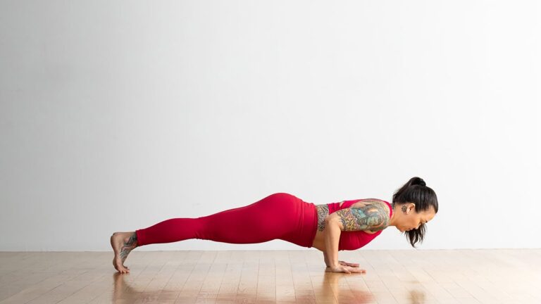 Yoga Poses | Chaturanga Dandasana (4-Limbed Staff Pose)