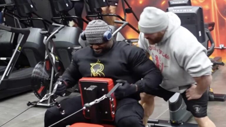 Andrew Jacked Trains Back With Advice From Flex Lewis as Olympia Debut Nears