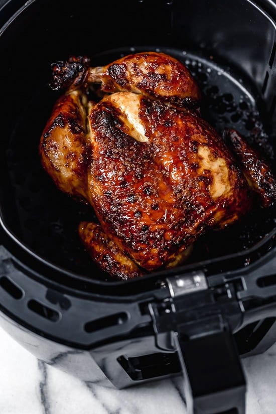 Buttermilk Marinated Air Fryer Whole Chicken