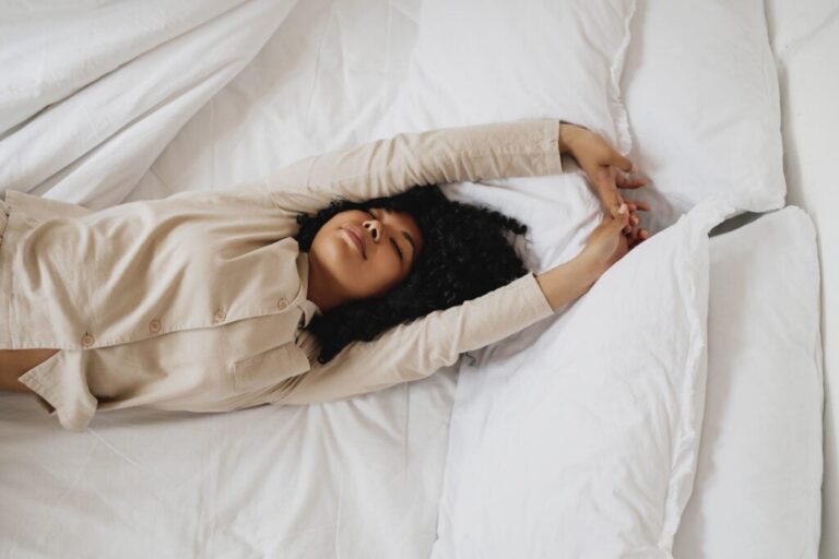 Can’t Sleep? Try These 6 Restorative Yoga Poses in Bed