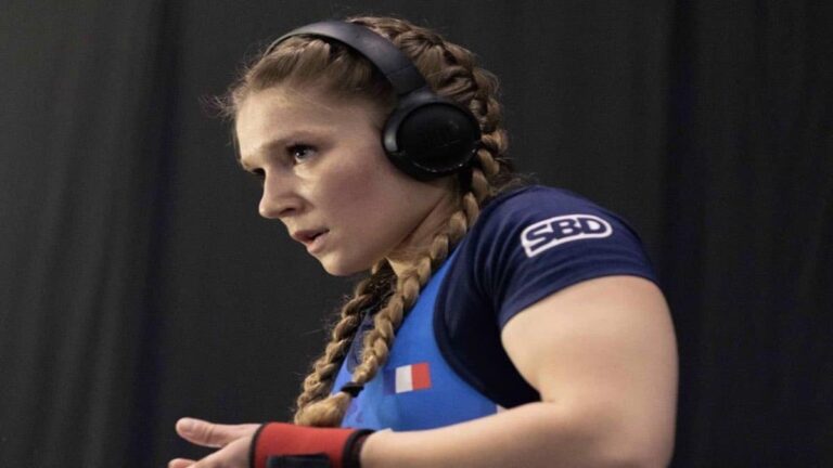 Powerlifter Tiffany Chapon (47KG) Wins the European Championship Once Again