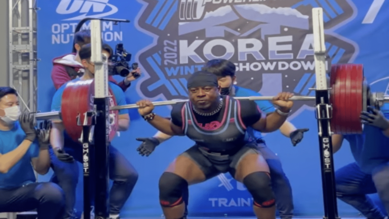 Russel Orhii (90KG) Scores 4 Competition Personal Records at 2022 USAPL Korea Winter Showdown