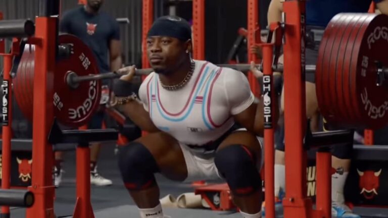 Russel Orhii “Gets Even” With a 319.8-Kilogram (705-Pound) Three-Rep Squat PR