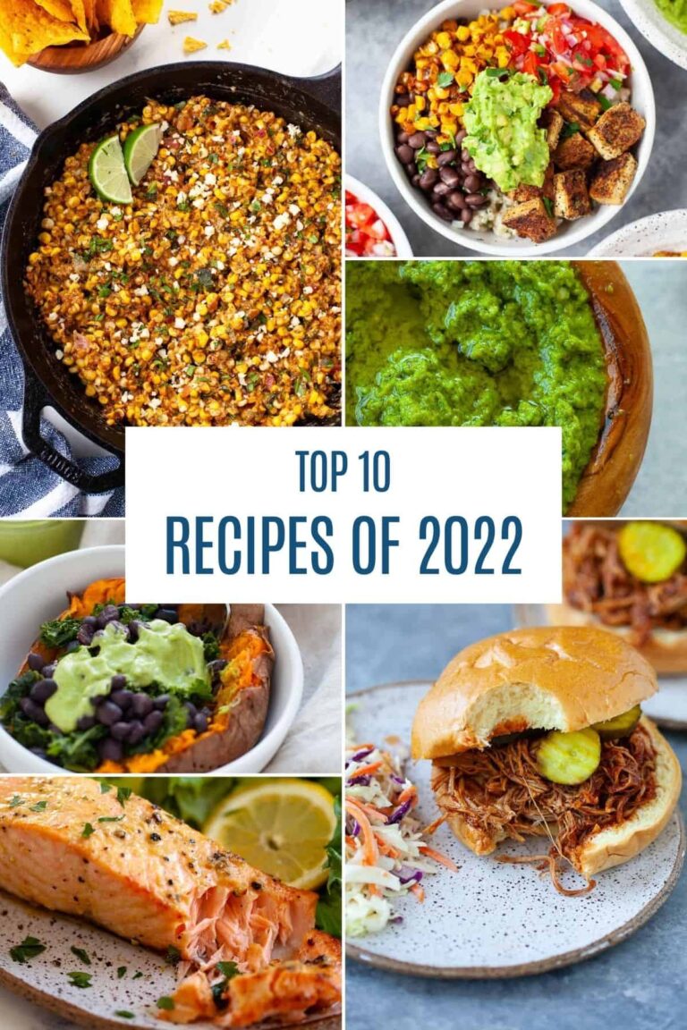 Top 10 Recipes of 2022