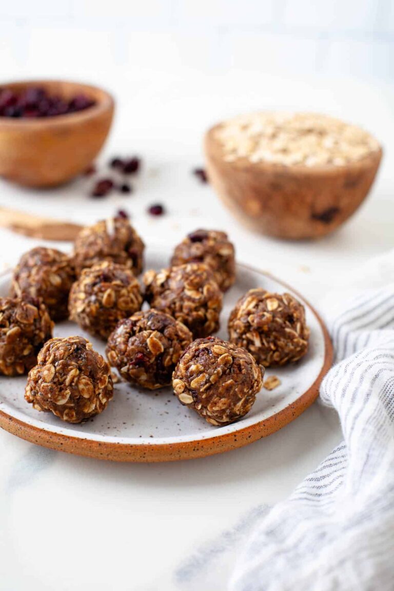 Almond Butter Protein Balls | Kara Lydon