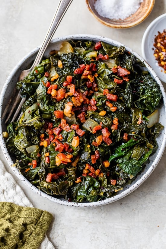 Braised Kale with Pancetta – health foods diets