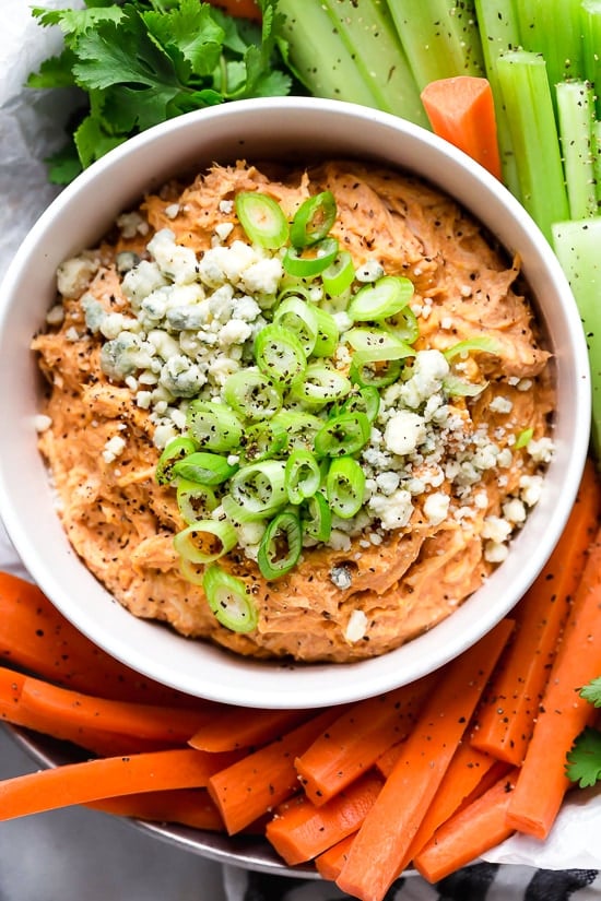 Buffalo Chicken Dip (Crock Pot or Baked)