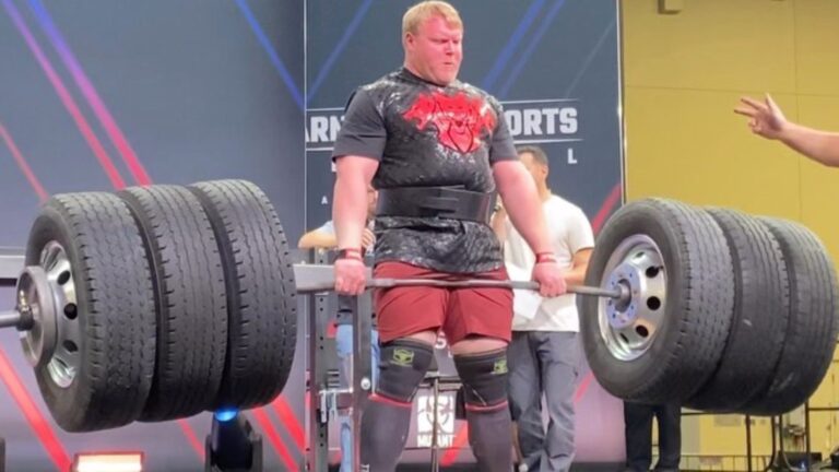 Andrew Burton Wins The 2023 World’s Strongest Firefighter