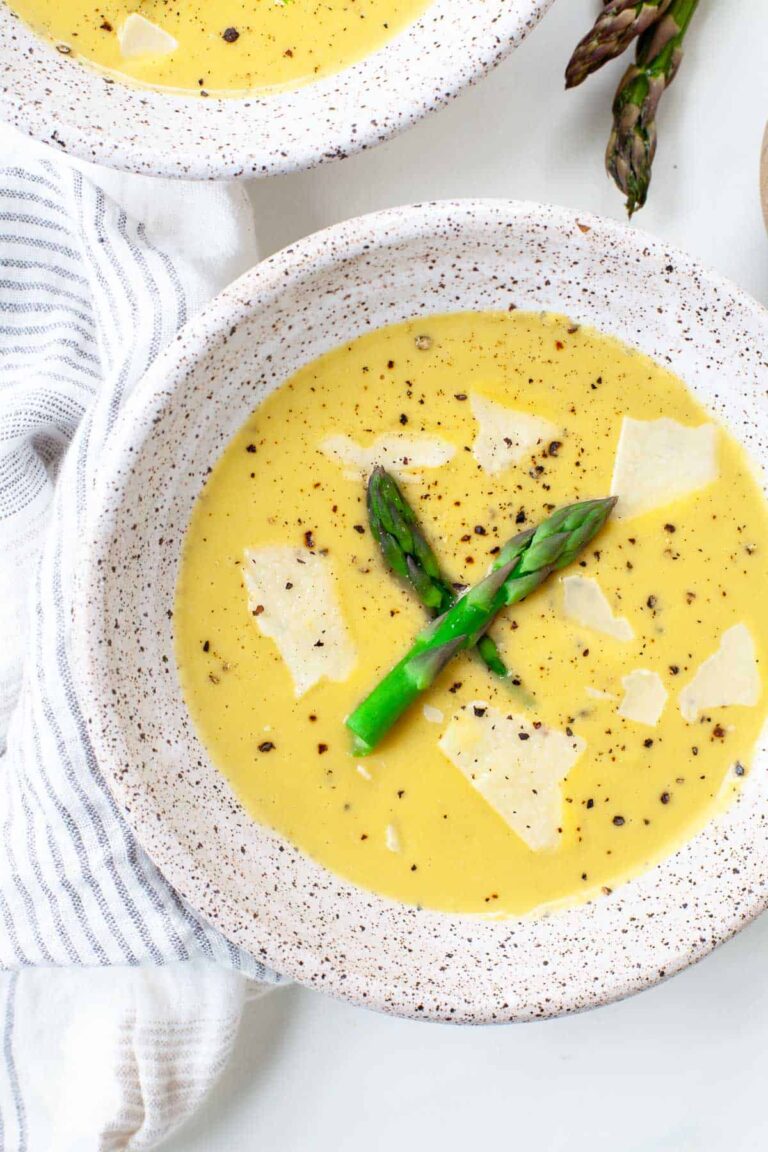 Quick Pot Asparagus Soup | Kara Lydon