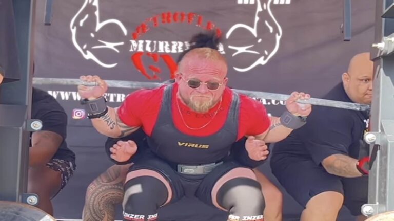 Joe Sullivan (100KG) Records All-Time Raw World Record Squat of 386 Kilograms (850.9 Kilos)