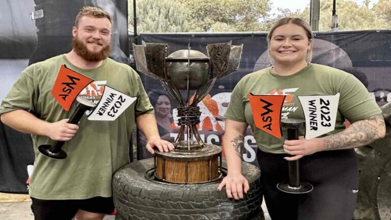 Nicole Genrich and Josh Patacca Win 2023 Australia’s Strongest Woman and Man