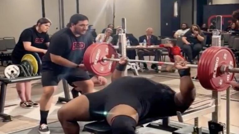 Powerlifter Ray Williams Wins His seventh Raw National Title After Gritty Performance