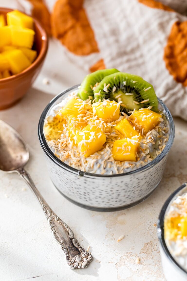 Tropical Chia Pudding Breakfast Bowl (High Protein)