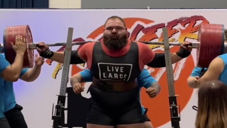 Daniel Bell Reveals Injury Suffered During 425-Kilogram (937-Pound) Squat