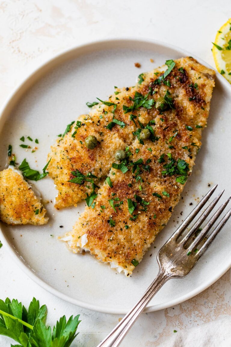 Flounder Piccata – health foods diets