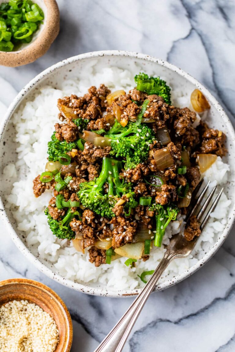 Ground Beef and Broccoli Stir Fry