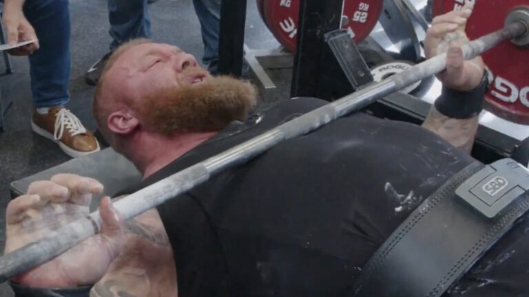 Hafthor Björnsson Says His Pec Injury Will Likely Require Surgery