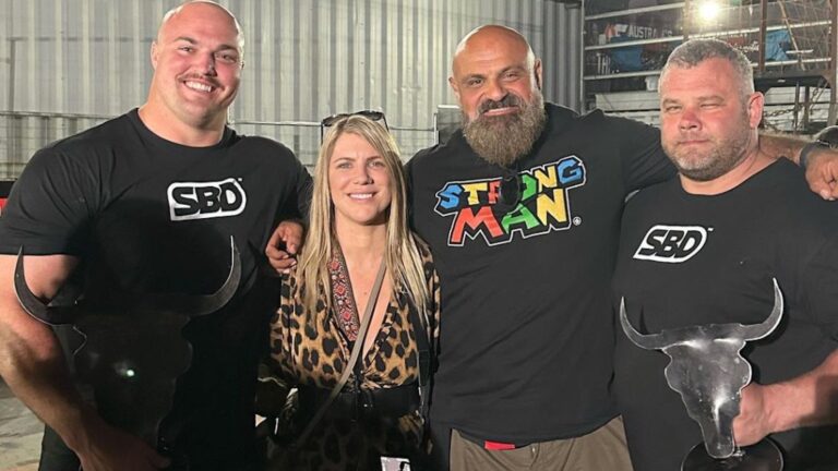 Laurence “Big Loz” Shahlaei Recaps 2023 World’s Strongest Man Finals, Reacts to Coaching Client Mitchell Hooper’s Win