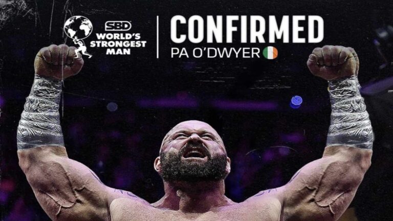 Pa O’Dwyer Joins The 2023 World’s Strongest Man Roster