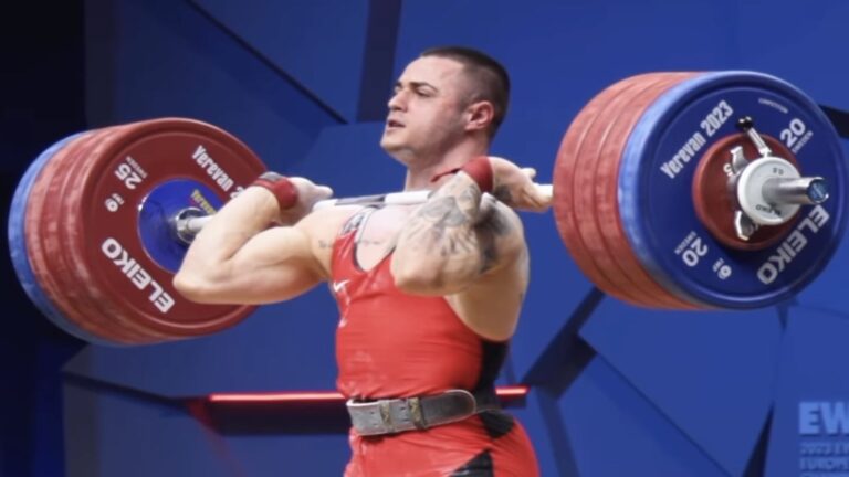 Weightlifter Karlos Nasar (89KG) Breaks 5 World Records at 2023 European Championships