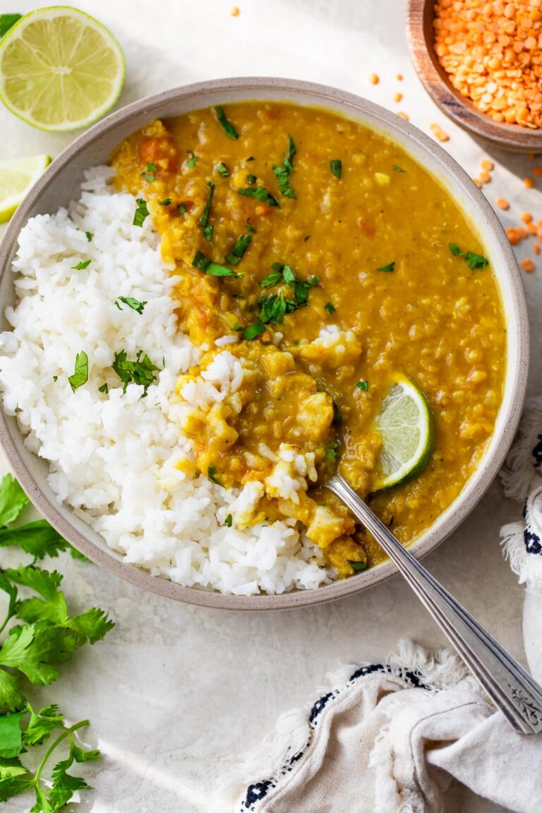 Lentil Curry (Quick Pot or Stove)