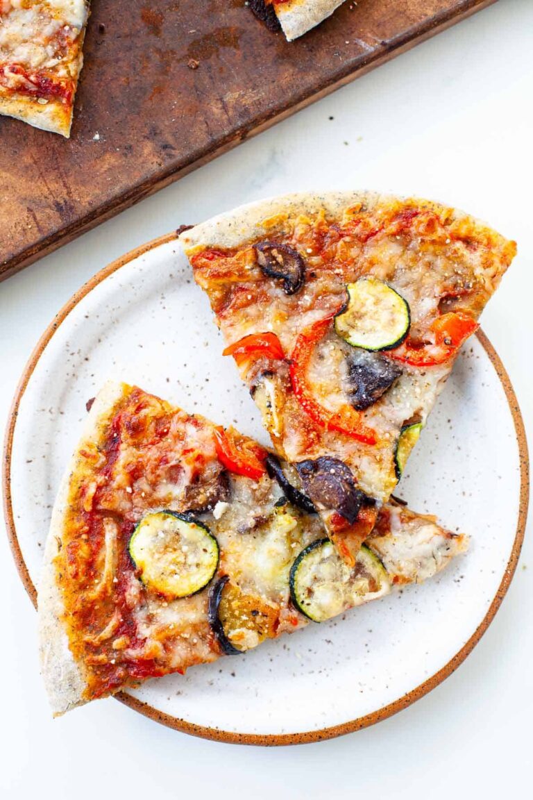 Roasted Vegetable Pizza | Kara Lydon